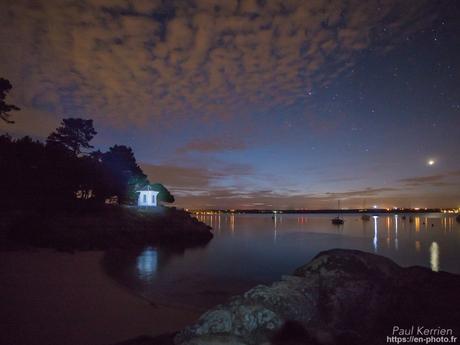 comète Neowise et nuages noctulescents #Bretagne #Finistère