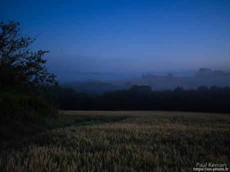 comète Neowise et nuages noctulescents #Bretagne #Finistère