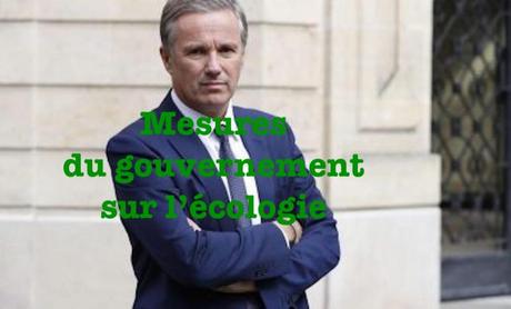 Mesures du gouvernement sur l’écologie