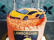 Gâteau Lamborghini