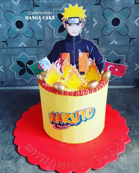 Manga Cake Naruto