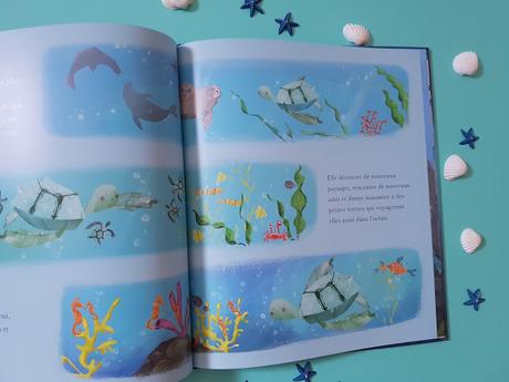 La petite tortue et l'océan de Becky Davies et Jennie Poh
