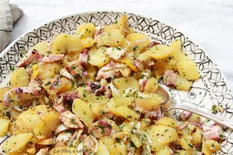 Salade de calamars aux pommes de terre