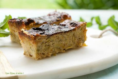 Terrine de courgettes et menthe