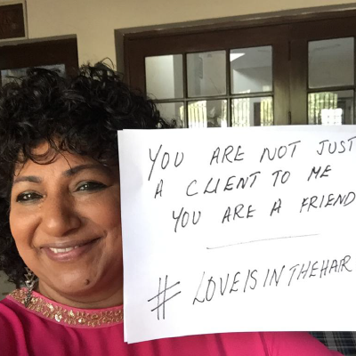 L’amour est dans les cheveux