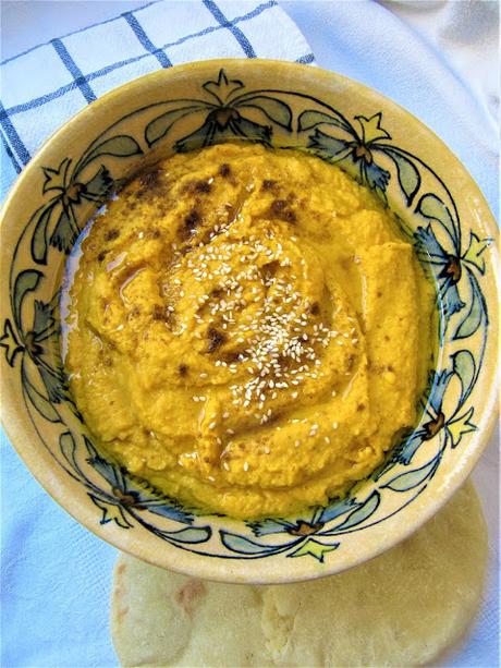 Houmous à la carotte Houmous à la carotte