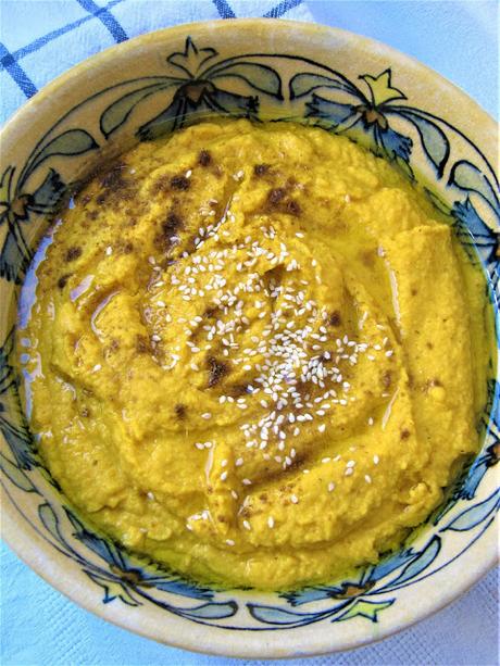 Houmous à la carotte Houmous à la carotte