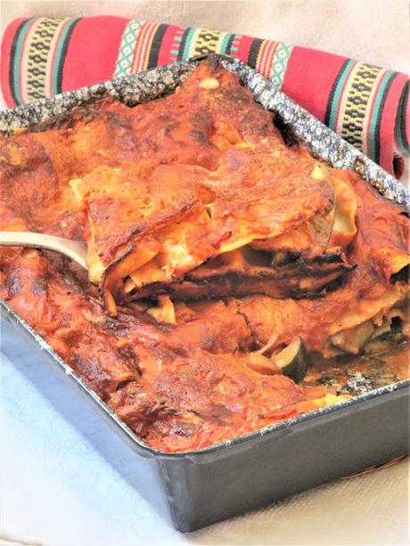 Lasagnes au saumon et aux courgettes Lasagnes au saumon et aux courgettes