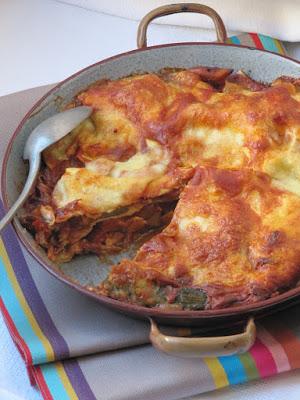 Lasagnes au saumon et aux courgettes Lasagnes au saumon et aux courgettes