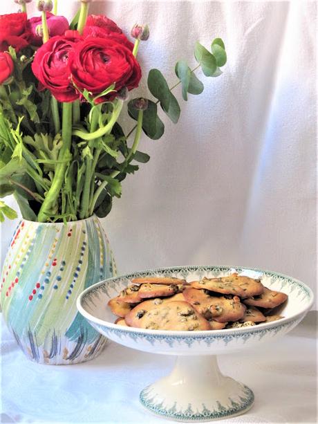 Palets de dames aux raisins de Corinthe Palets de dames aux raisins de Corinthe