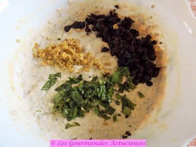 Gâteau-crème salé aux olives (Vegan)