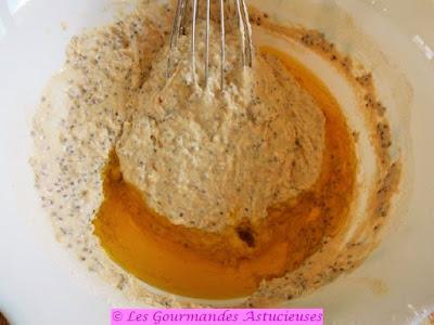 Gâteau-crème salé aux olives (Vegan)