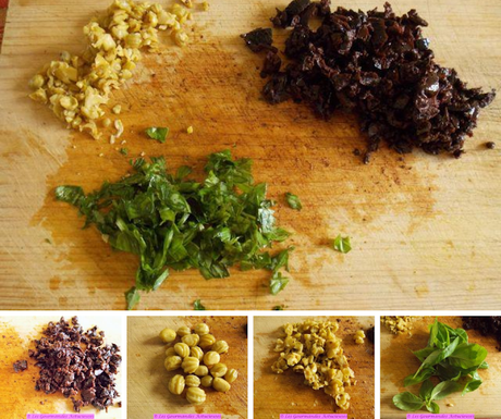 Gâteau-crème salé aux olives (Vegan)