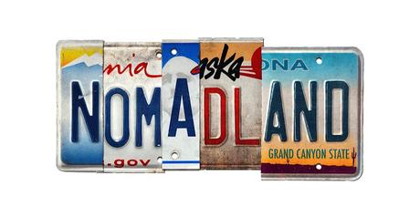 Affiche teaser US pour Nomadland de Chloé Zhao Affiche teaser US pour Nomadland de Chloé Zhao