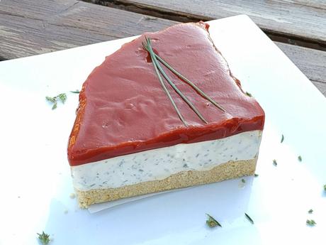 cheesecake salé ail et fines herbes cheesecake salé ail et fines herbes