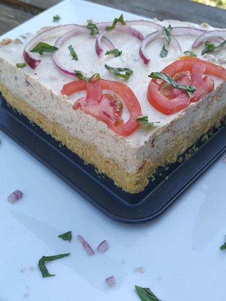Cheesecake salé aux tomates