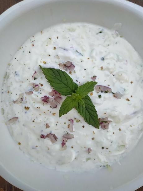 Tzatziki (concombre, fromage blanc et menthe) Tzatziki (concombre, fromage blanc et menthe)