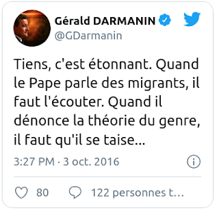 591° Gérard Darmanin, ministre de l’intérieur avec un passé homophobe