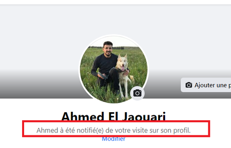 Facebook: X a été notifié de votre visite ? Vrai ou Faux  ?