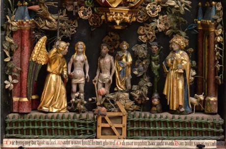 Besloten_hofje,_Anonieme_Meester,_Brabants,1500 ca Koninklijk_Museum_voor_Schone_Kunsten_Antwerpen detail