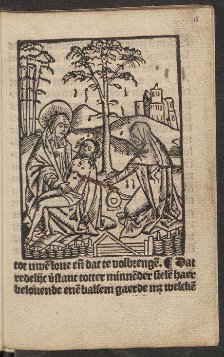 le Christ et l'ame dans le jardin de Gethsemani 1521. Utrecht Univeristy page 33