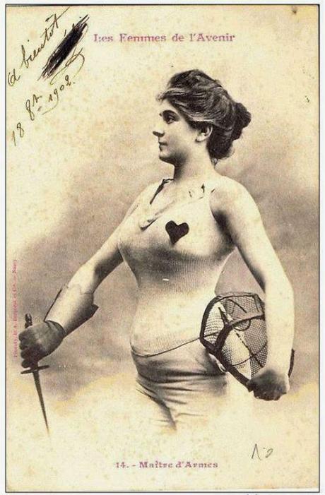 1902 maitre d'armes Femmes de l'avenir Albert Bergeret