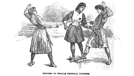 1893 The American Magazine Fencing in Female Physical Culture