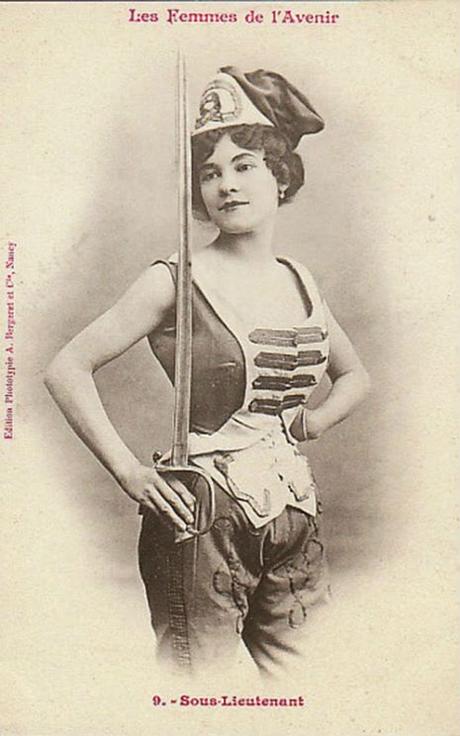 1902 Sous lieutenant Femmes de l'avenir Albert Bergeret