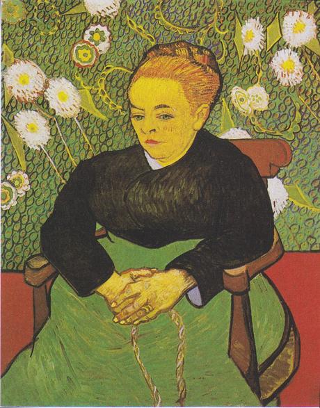 Van Gogh 1888 12-89 01 La Berceuse (Mme Roulin) (F 508) Museum of Fine Arts Boston
