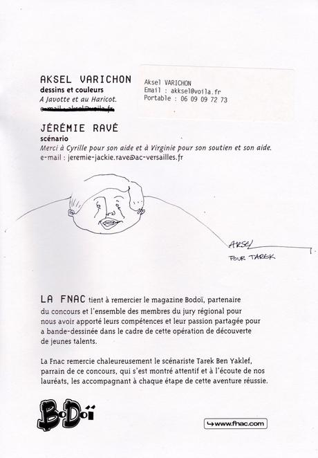 Un petit souvenir BD…