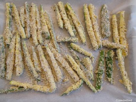 Frites de courgettes