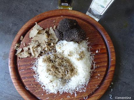 Risotto aux truffes du chef italien Simone Zanoni