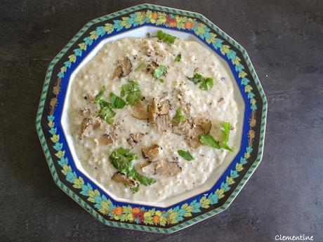 Risotto aux truffes du chef italien Simone Zanoni