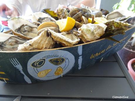 Dégustation de fruits de mer à l'Aquarium à Leucate