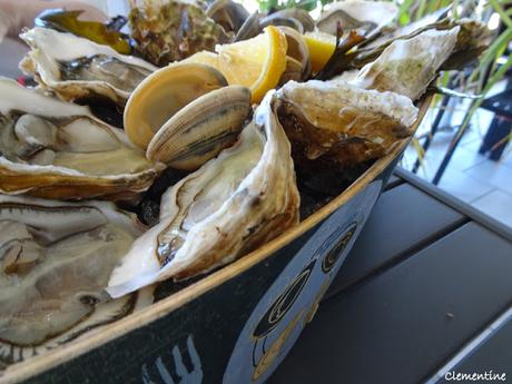 Dégustation de fruits de mer à l'Aquarium à Leucate