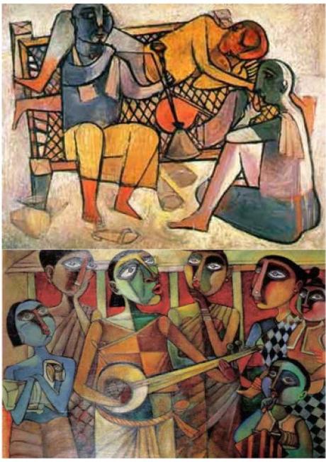 Art indien contemporain 1/5- 1941-1956- Billet n° 296