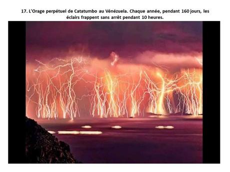 Pays Etrangers - Les Phénomènes naturelles