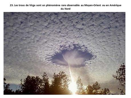 Pays Etrangers - Les Phénomènes naturelles