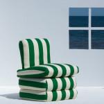 DESIGN : the pillow chair version Riviera italienne