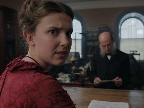 Affiche US pour Enola Holmes signé Harry Bradbeer Affiche US pour Enola Holmes signé Harry Bradbeer