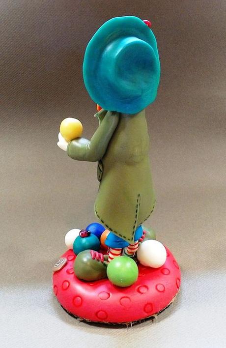 Clown en porcelaine froide