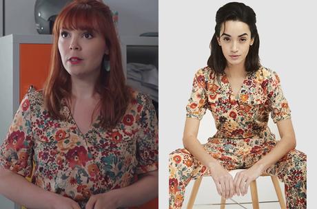 DEMAIN NOUS APPARTIENT : la combinaison fleurie d’Amanda dans l’épisode 734