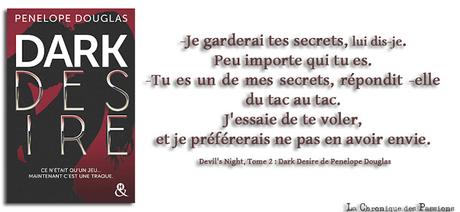 Devil's Night, Tome 3 : Dark Obsession  de    Penelope Douglas