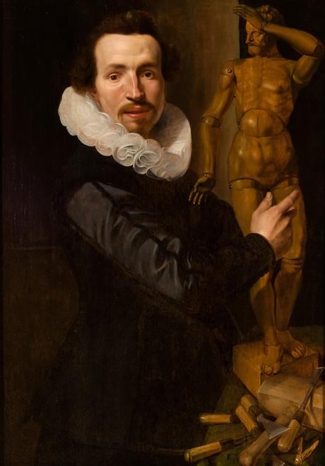 Portrait_of_a_Man_with_a_Lay_Figure_-Werner-Jacobsz.-van-den-Valckert-1624-Speed-Art-Museum