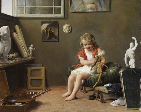 1831 Marie-Amelie Cogniet Intérieur d’atelier PBA Lille