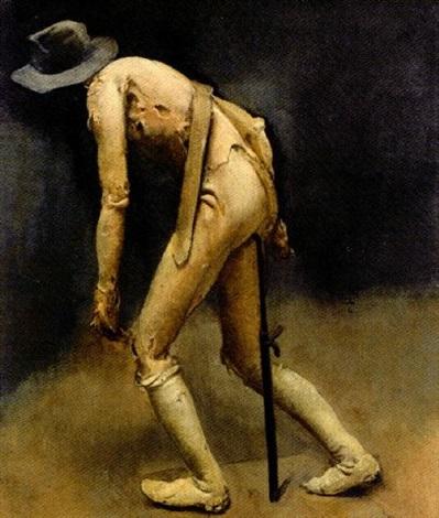 pietro-annigoni 1950 allegory-of-man-(mannequin)