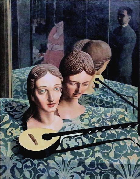 casorati felice 1924 mannequins Museo del Novecento Milan photo jean louis mazieres