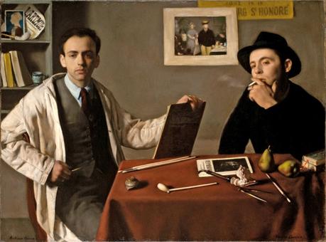 Bueno Antonio e Xavier 1944 Doppio autoritratto Double Self-portrait