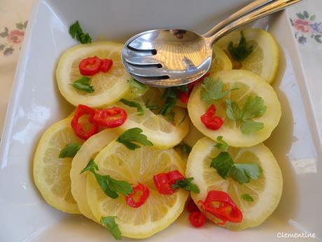 Salade de citrons de Sorrento Salade de citrons de Sorrento