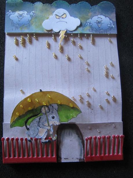 ouvrages cartes "sous pluie&quot;